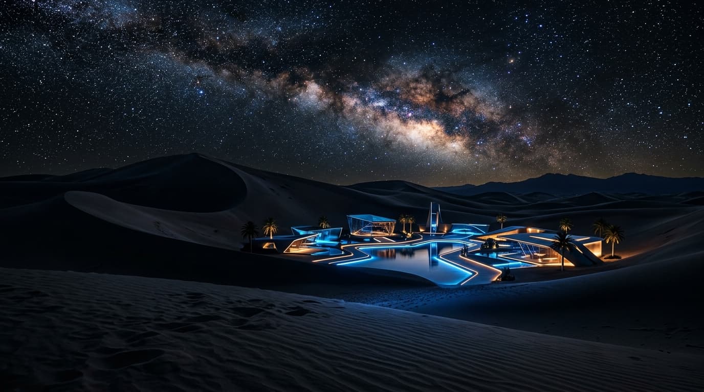 Arabian Desert Oasis